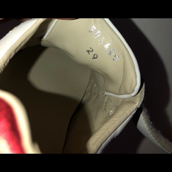 Gucci Kids Ace sneakers white strap Star bee 29/ 7 - Picture 8 of 13